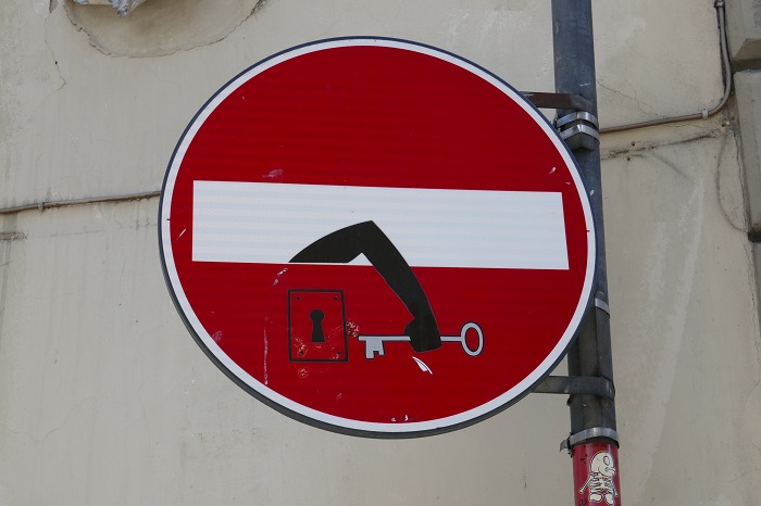 Clet Stop Sign