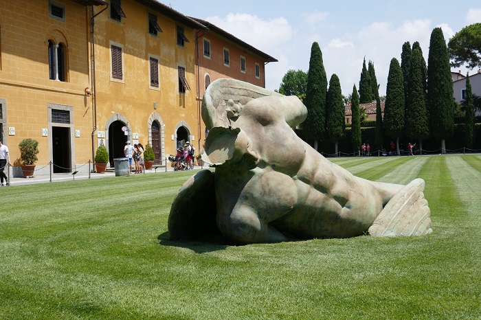 The Fallen Angel Statue