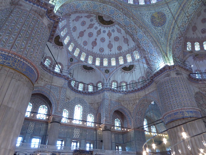 Inside Blue Mosque