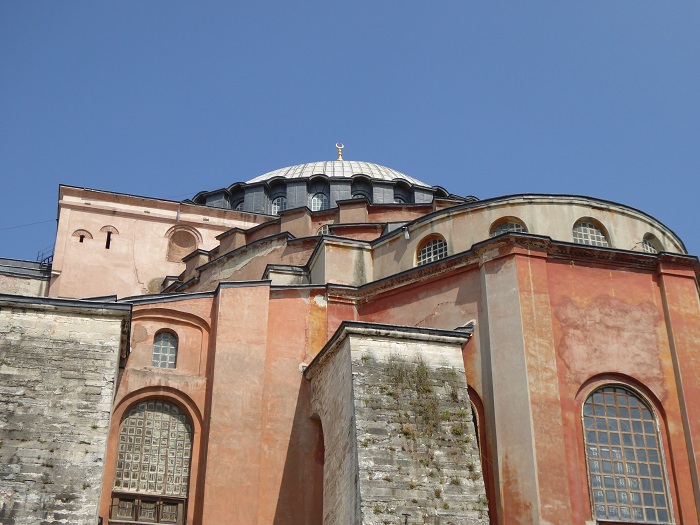 The Aya Sofya's Exterior