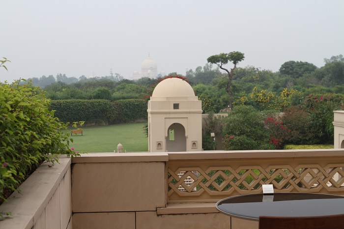 View of the Taj Mahal