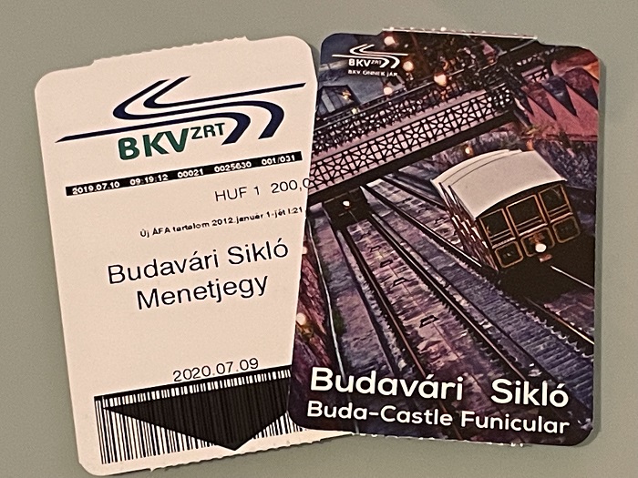 Funicular Tickets