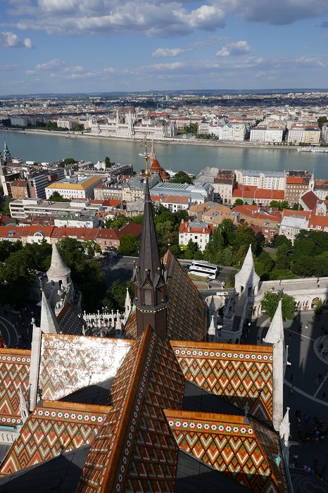 View from Matthias Tower