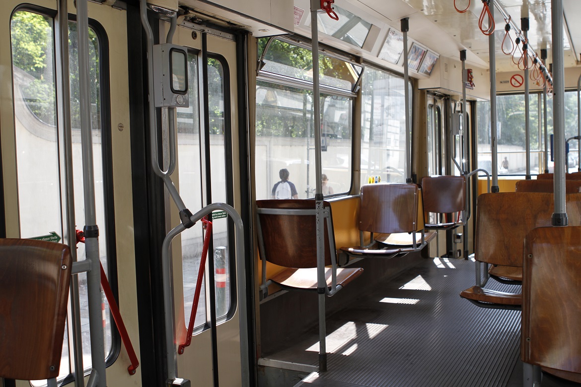 Inside the Tram