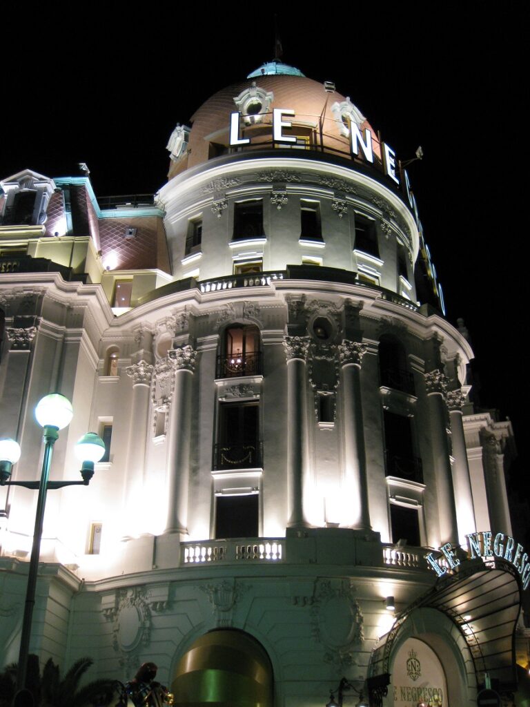 Le Negresco by Night