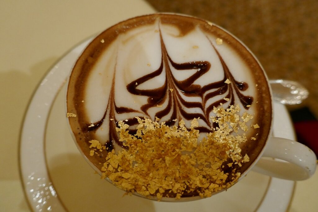 Gold Leaf Cappuccino 