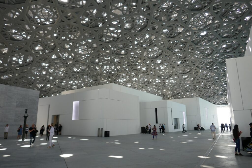 Louvre's Floating Dome